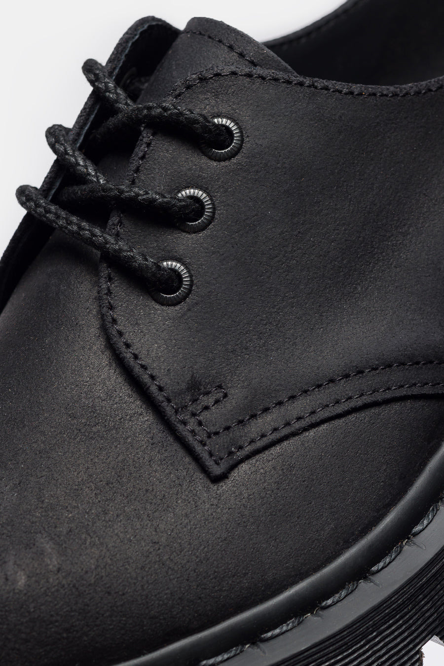 1461 Bex Bump Toe Derby in Black Wax Commander - 5