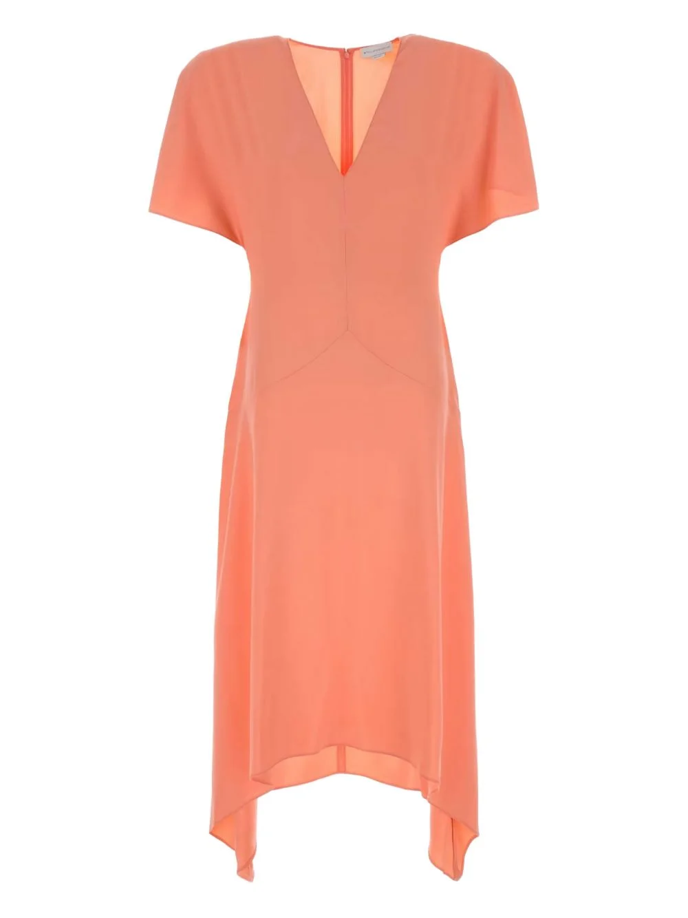 V-neck midi dress - 1