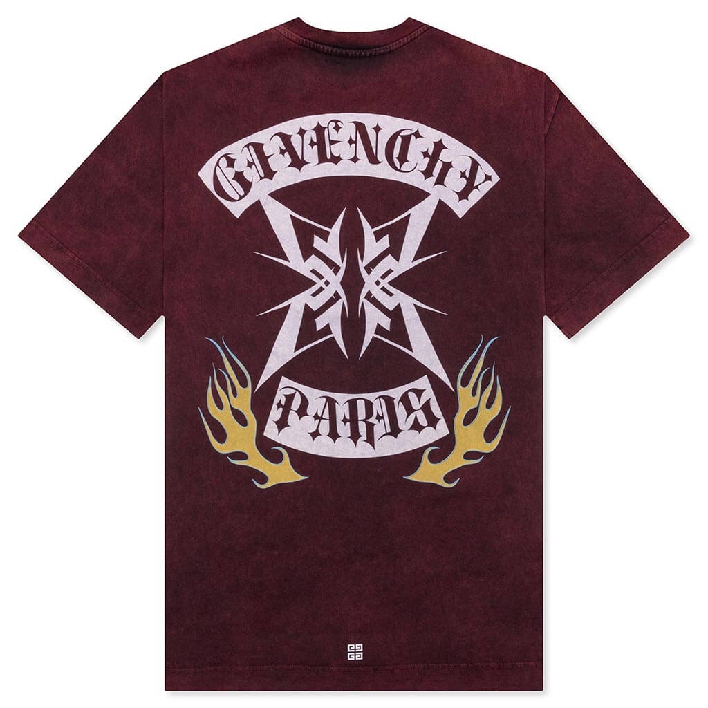 STANDARD SHORT SLEEVE BASE - DARK RED - 2