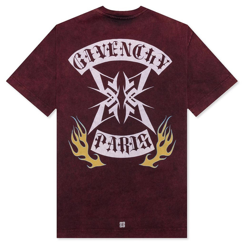 Givenchy STANDARD SHORT SLEEVE BASE - DARK RED outlook