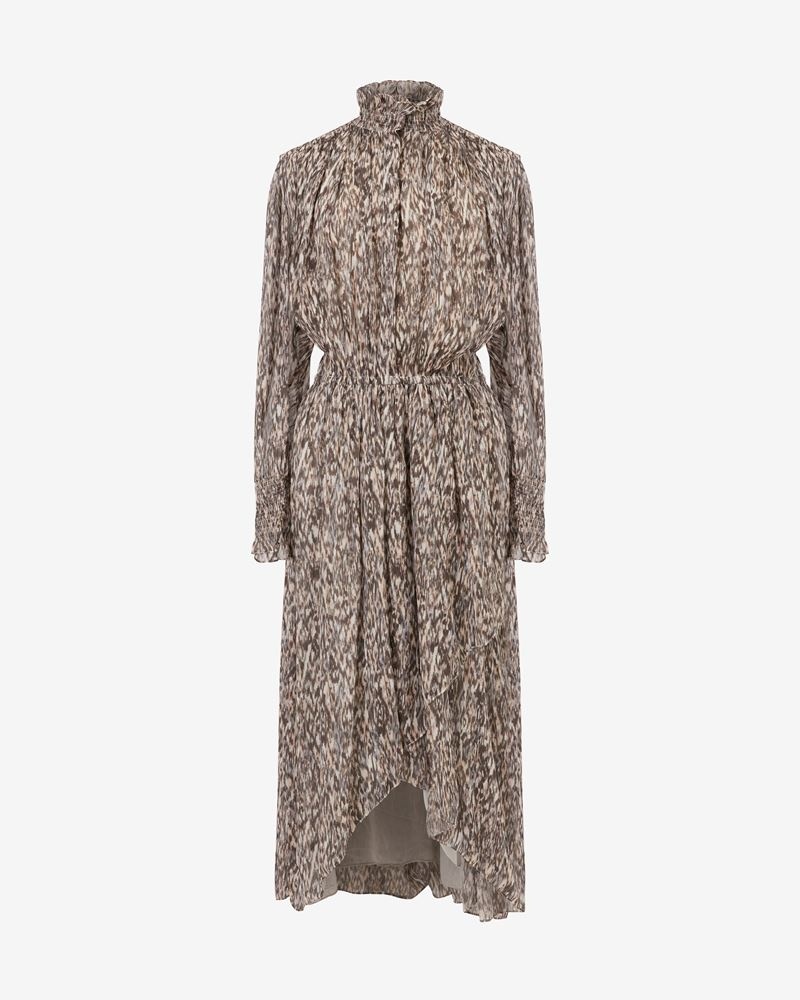 DALOA PRINTED MAXI DRESS - 1