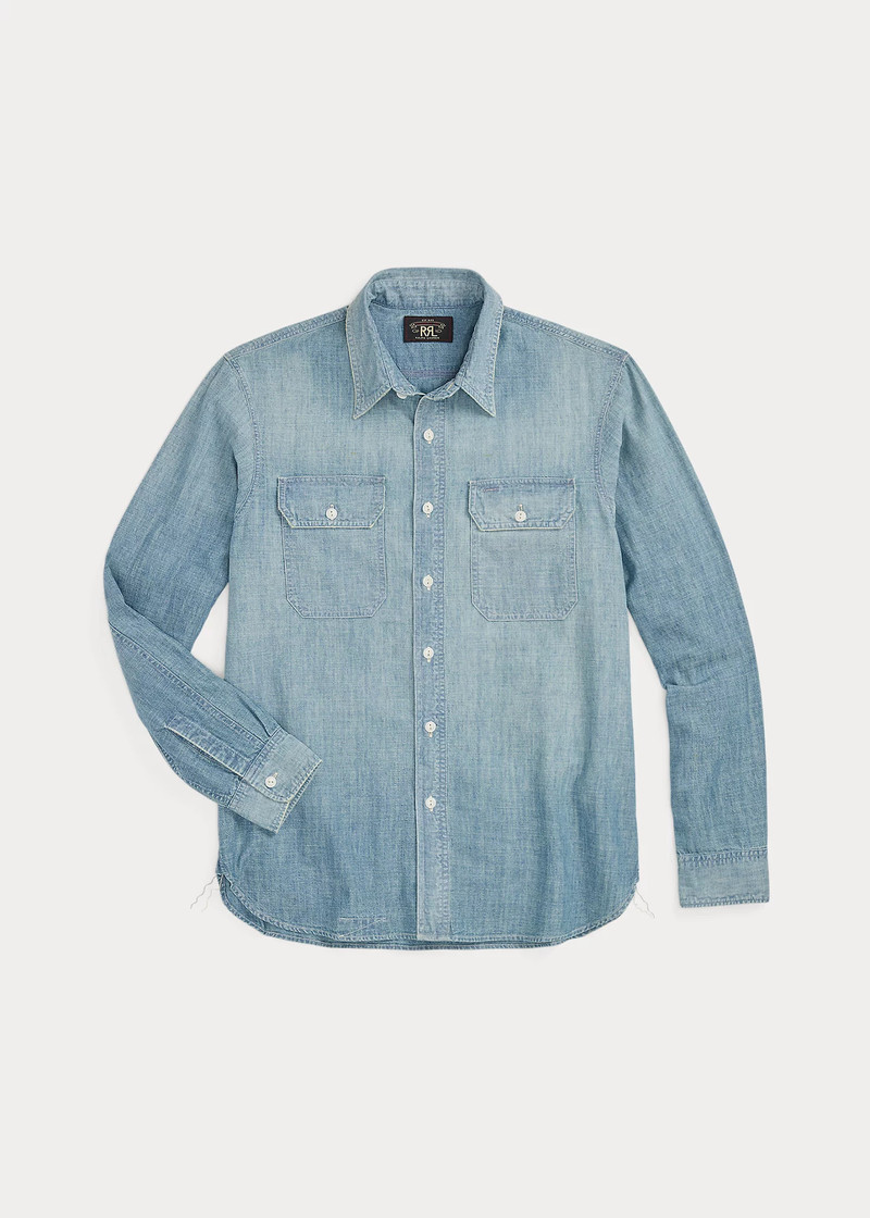 Indigo Chambray Workshirt 1