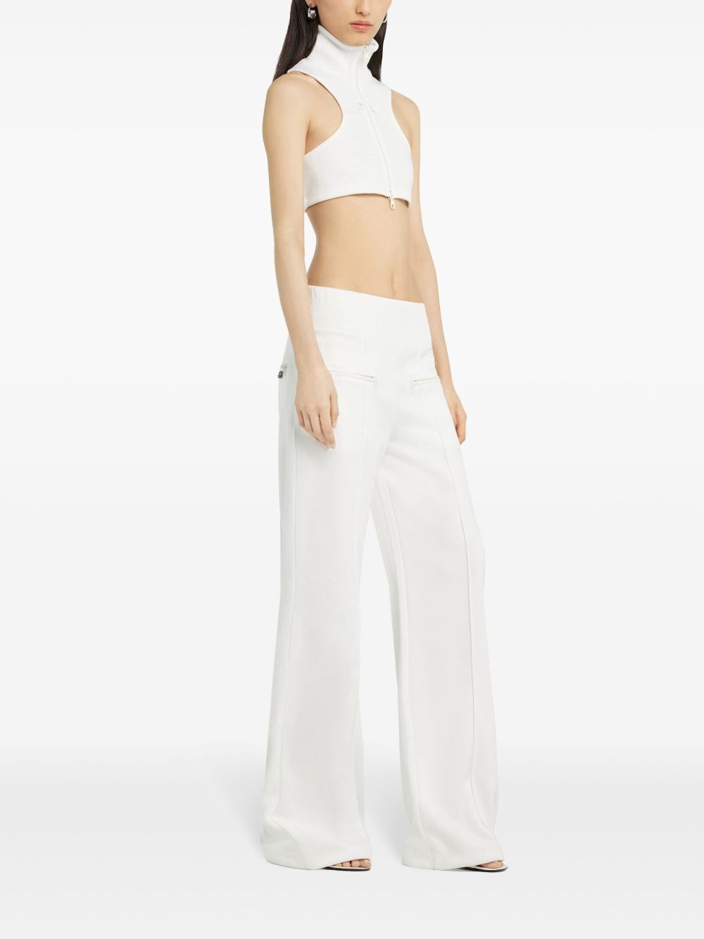 scuba cropped tank top - 3