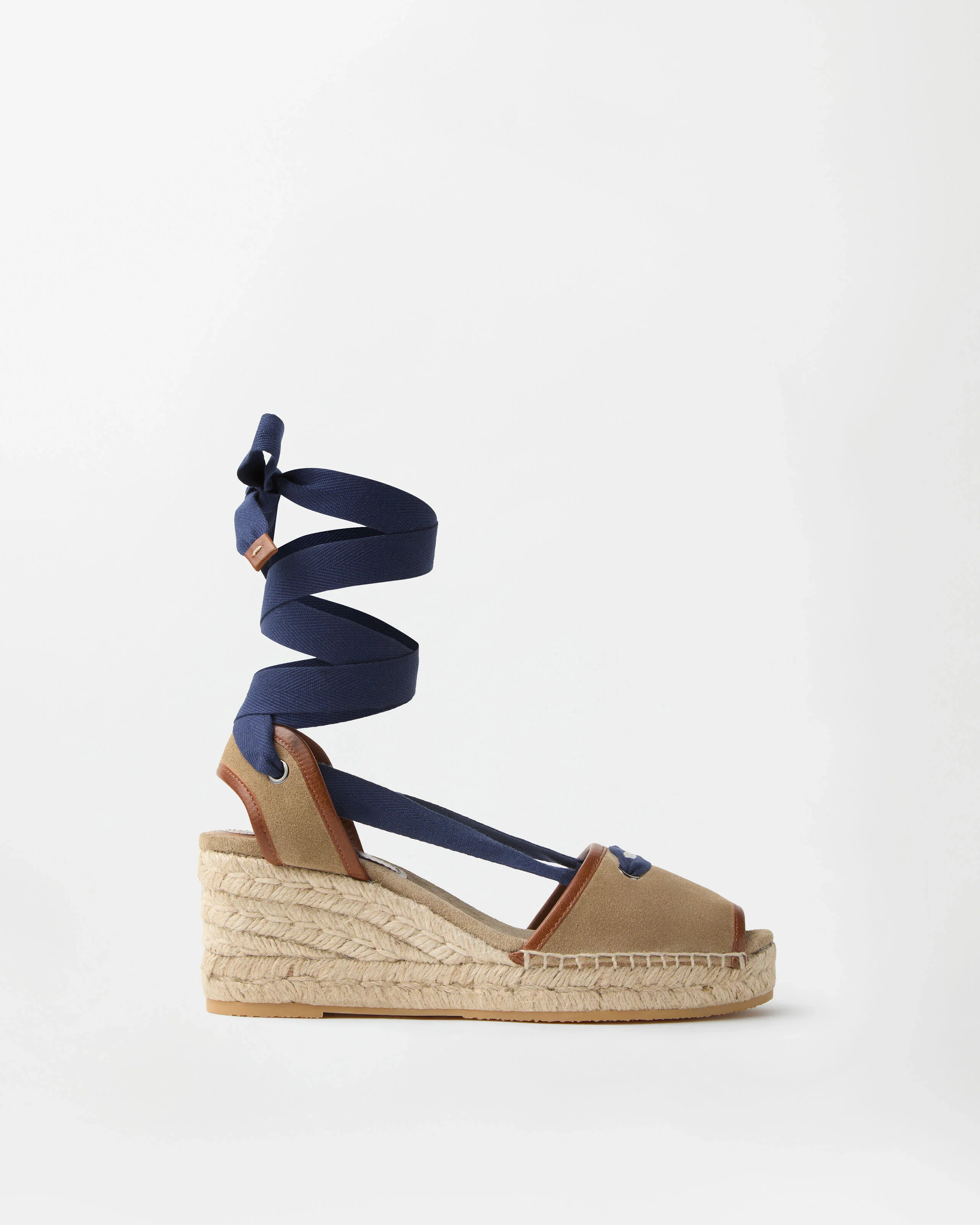 Lola Suede Wedge Sandals 65 mm - 1