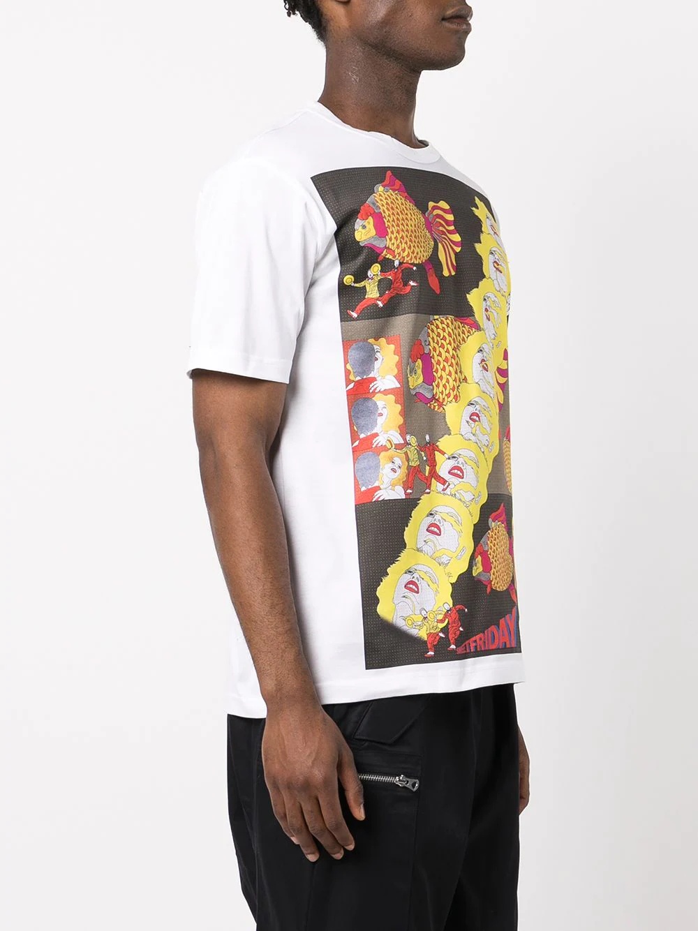 graphic-print cotton T-shirt - 3