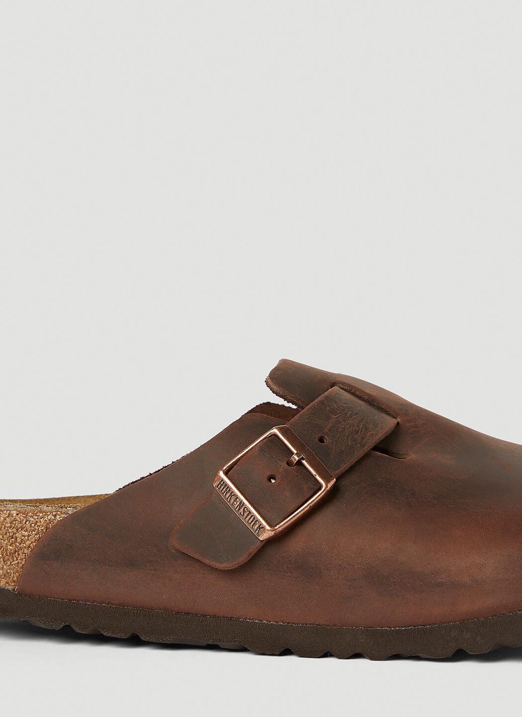 Boston Oiled Leather Mules - 5