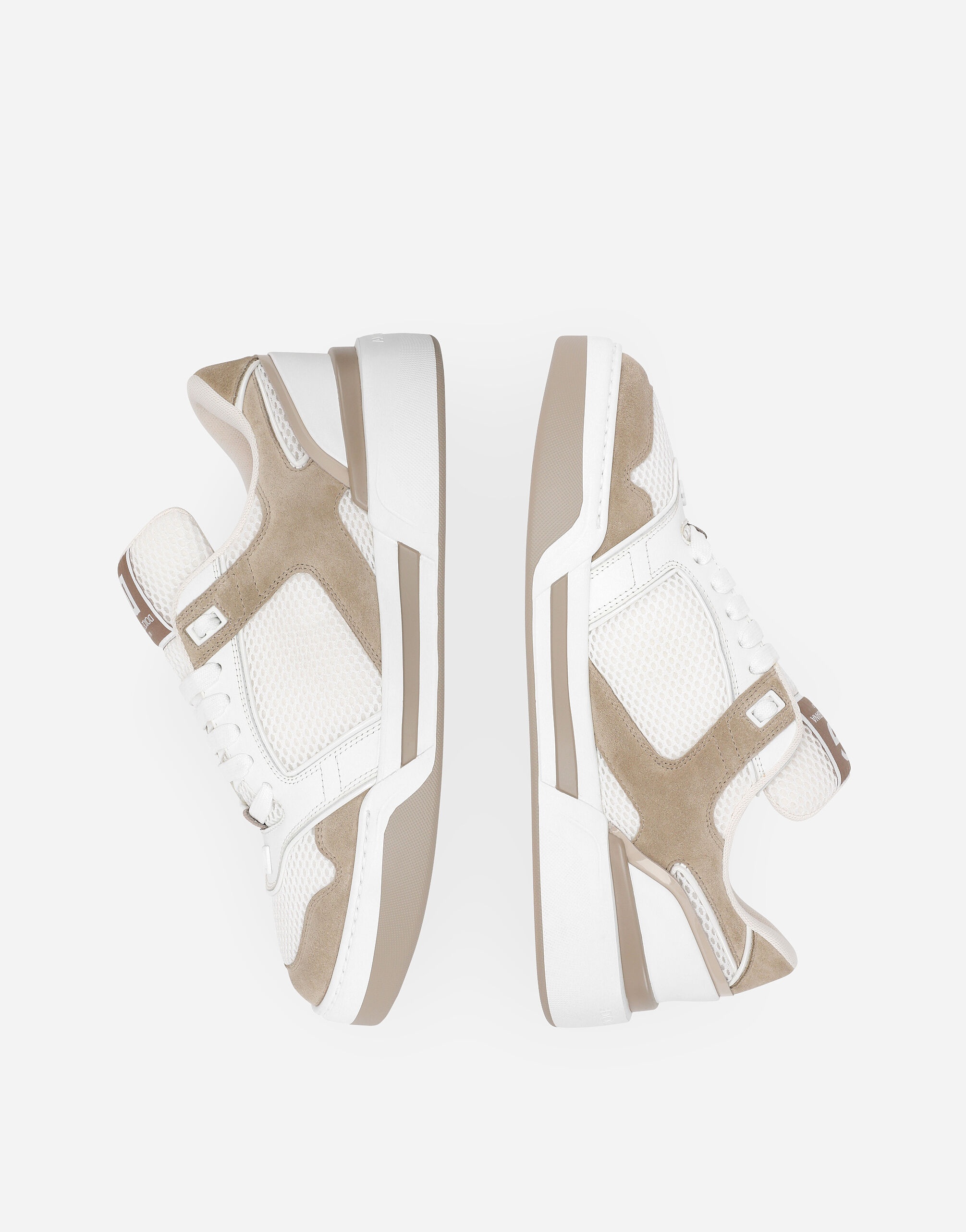 Mixed-material New Roma sneakers - 5