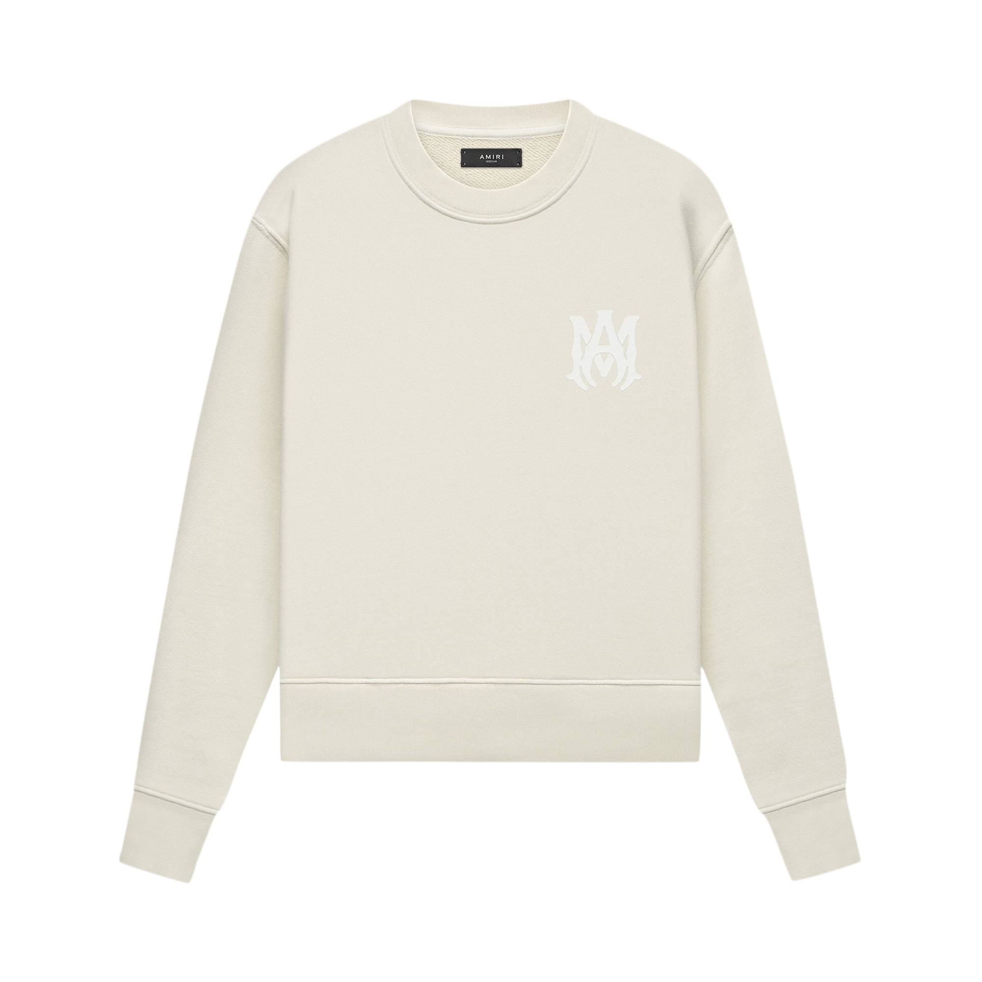 Amiri Core Crewneck Sweatshirt 'Alabaster' - 1