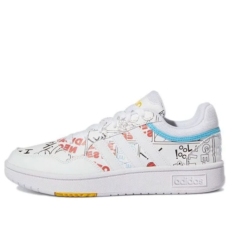 (WMNS) adidas neo Hoops 3.0 'White Black' GW6990 - 1