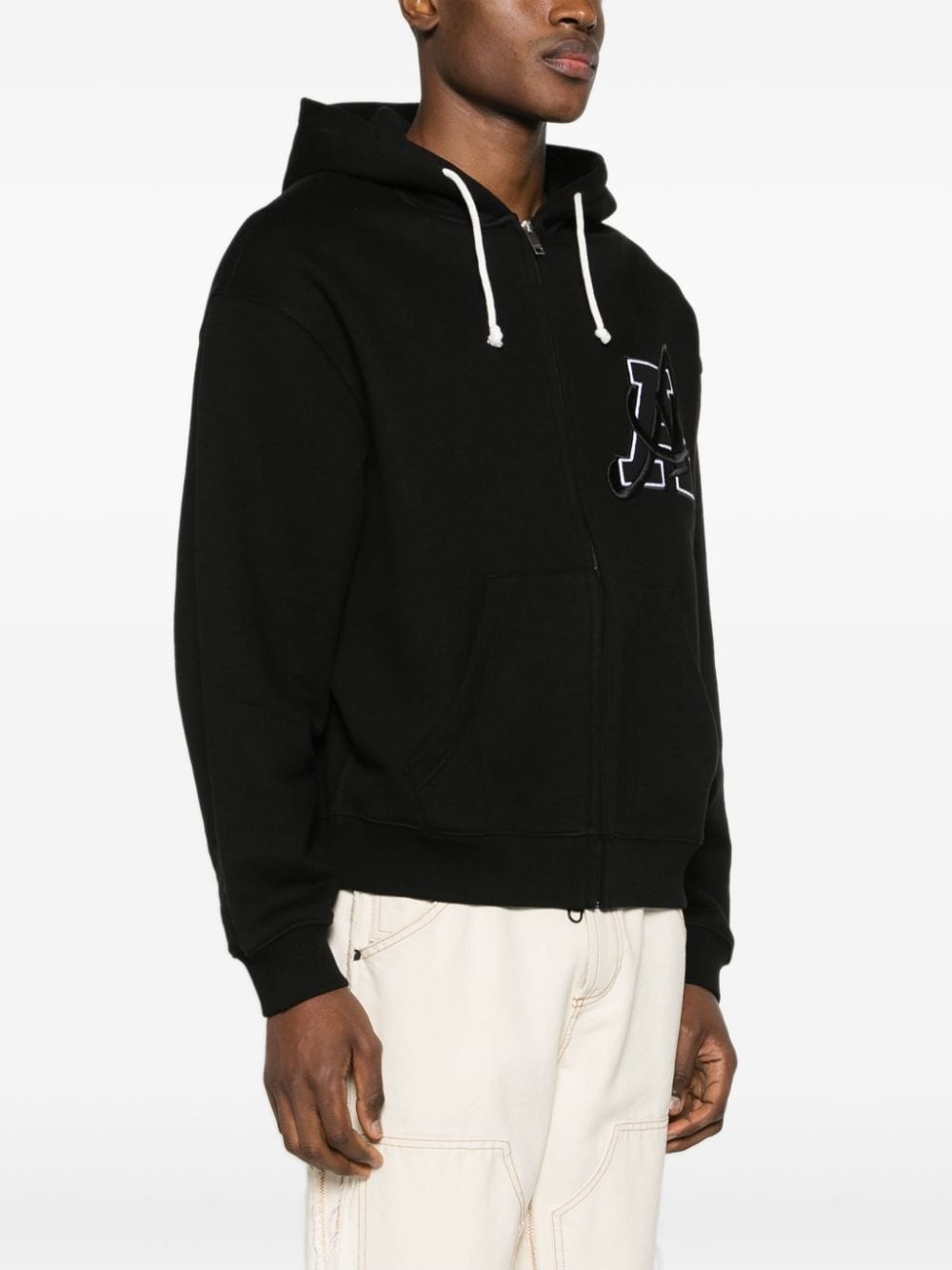 Hart zip-up cotton hoodie - 3