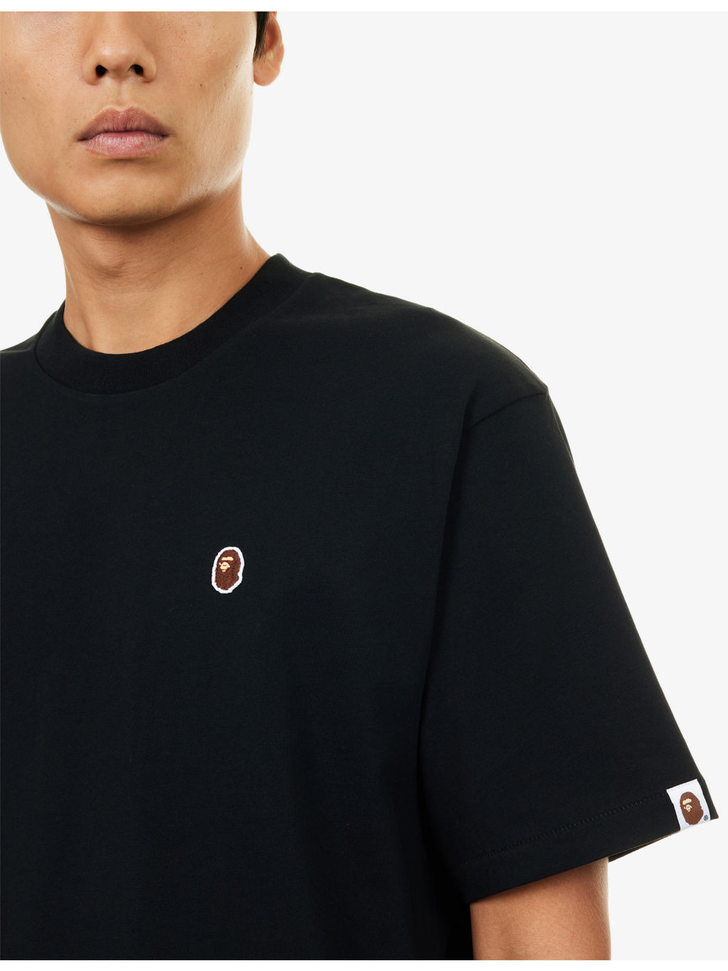 One Point Brand-Embroidered Cotton-Jersey T-Shirt - 5