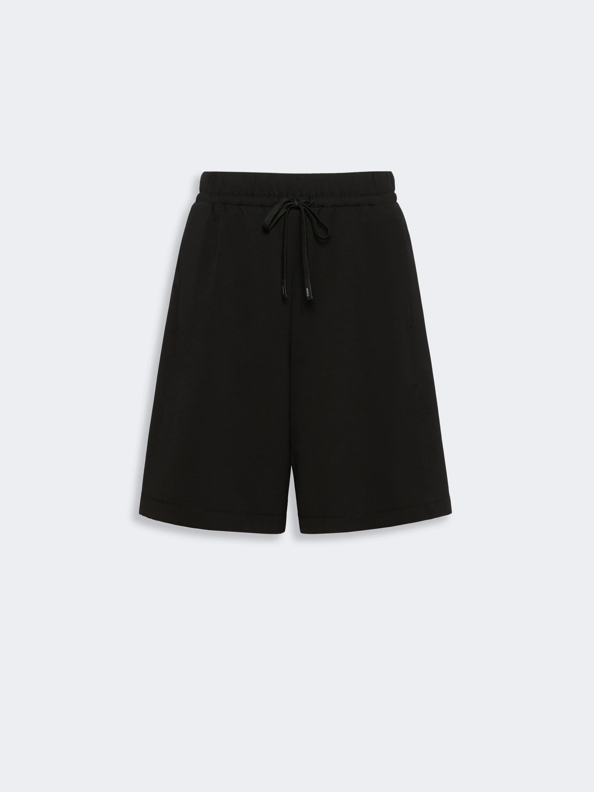 SALPA Milano-knit jersey Bermuda shorts - BLACK - 1