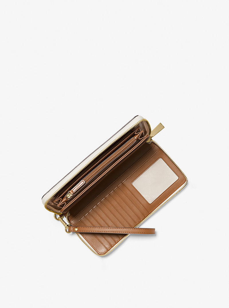 MICHAEL KORS Large Logo Continental Wallet outlook