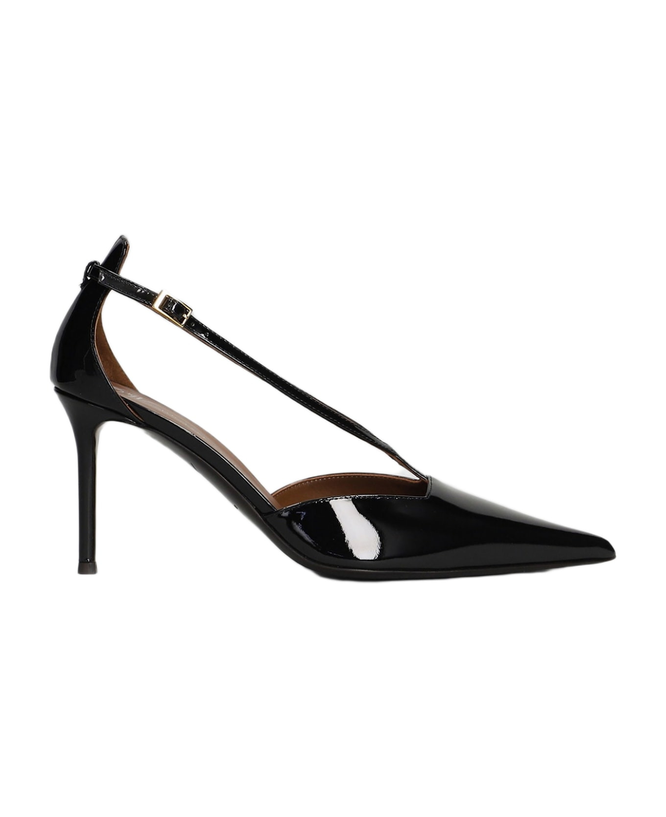 Raquel 85 Pumps In Black Patent Leather - 1
