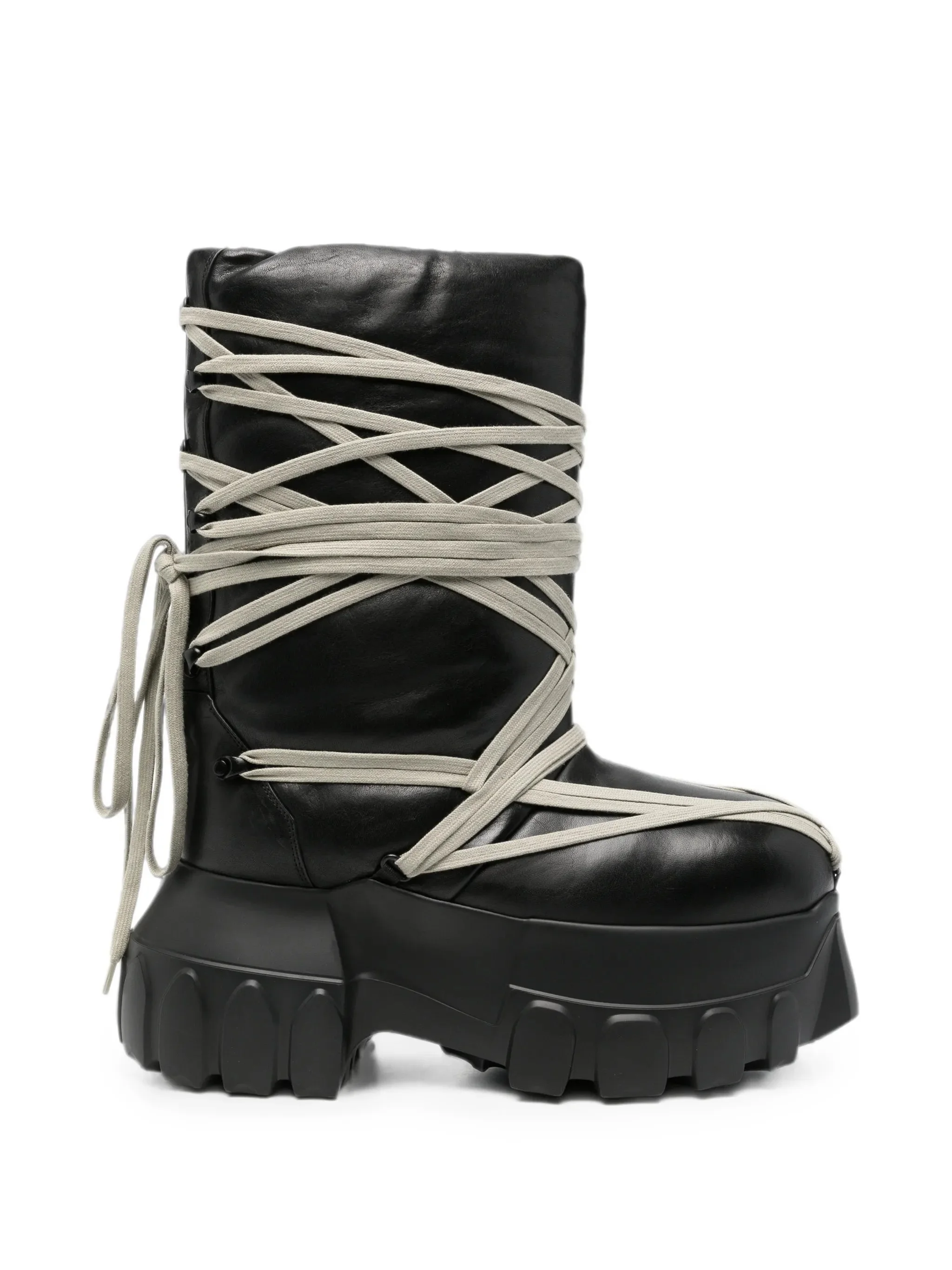 Rick Owens Mega Bumper Lace-up Boots - 1