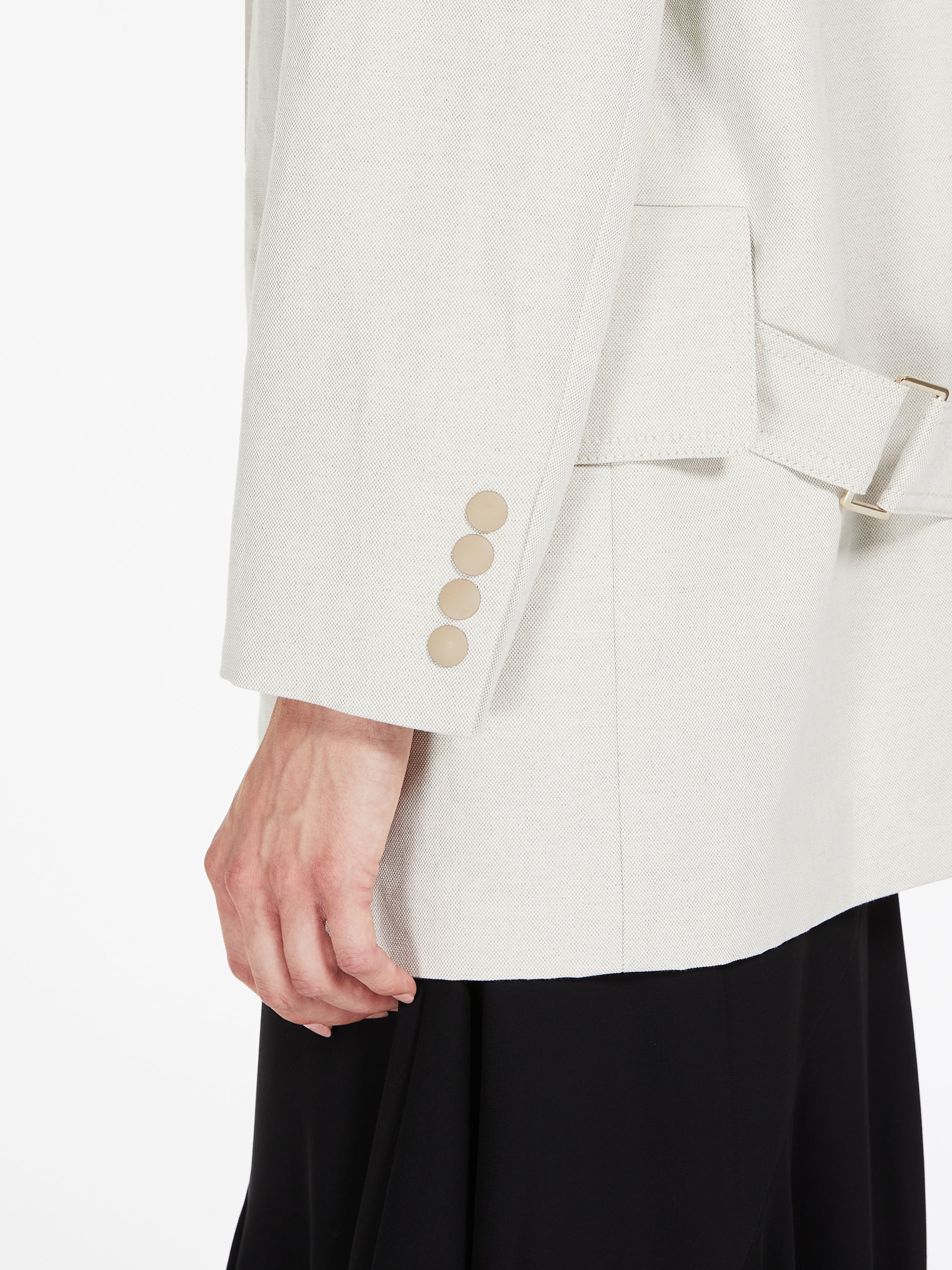 MOSA Linen and cotton canvas jacket - 6