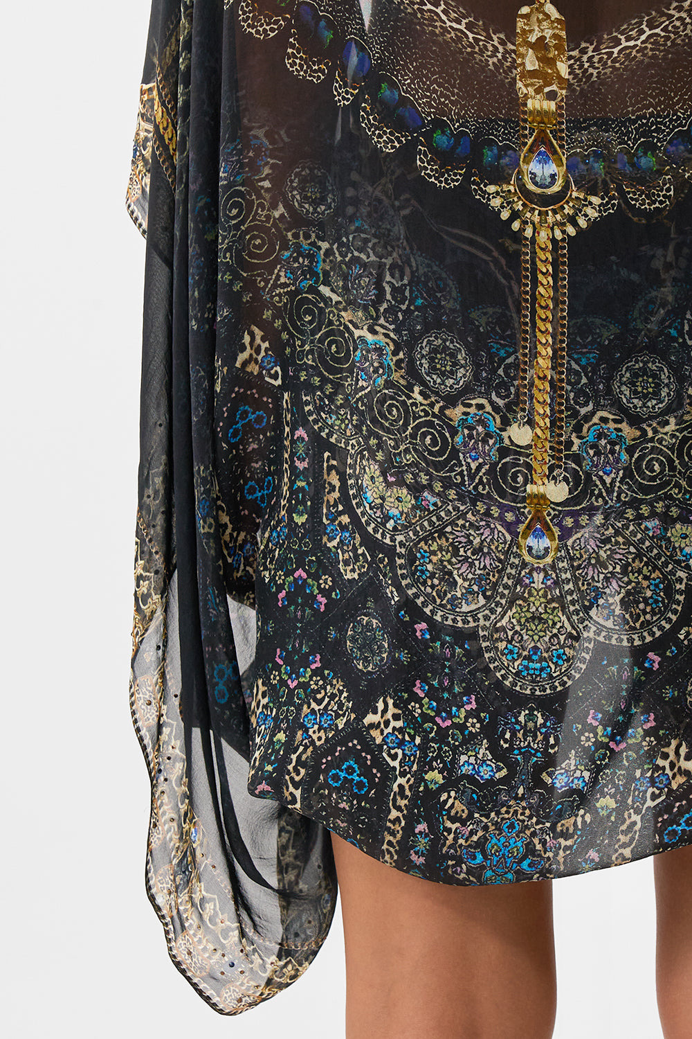 SILK CHIFFON SHRUG - 6