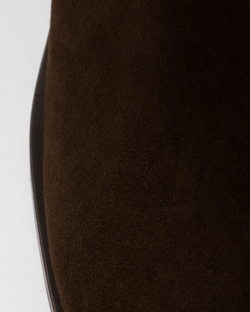Suede booties 7