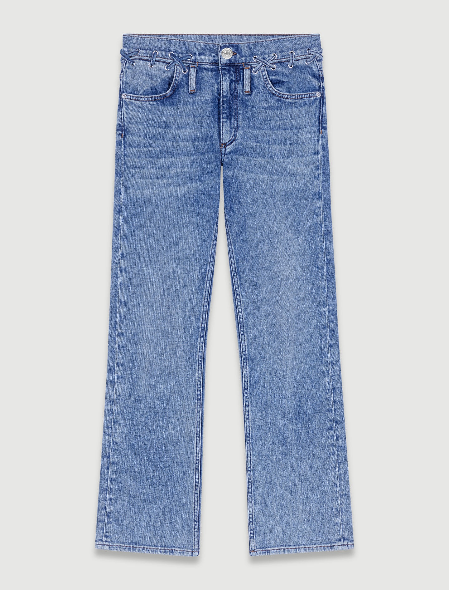 Jeans with braided details - 1