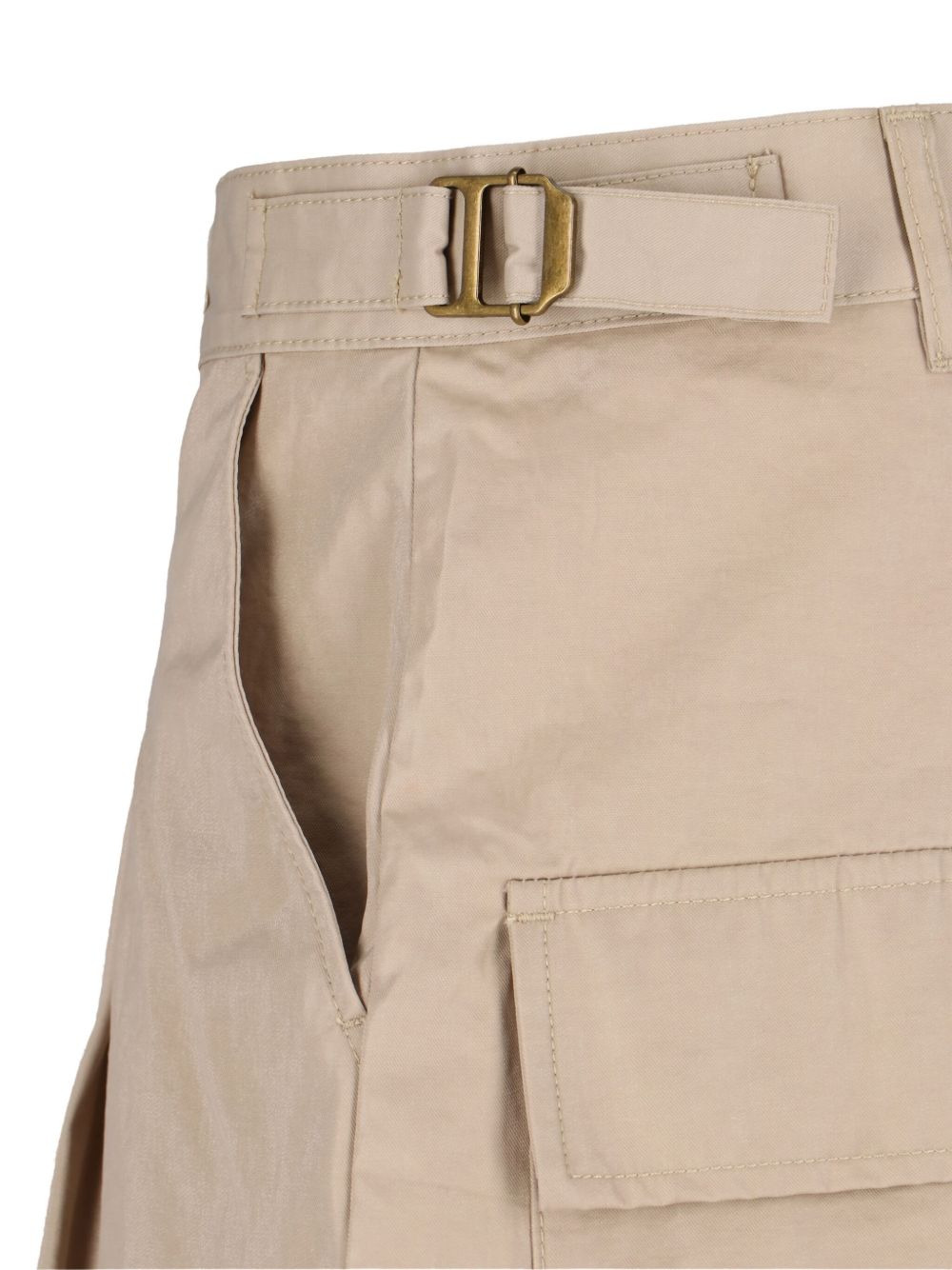 pleated cargo shorts - 5