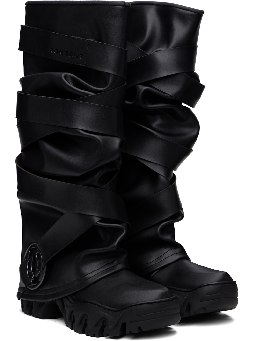 Black Monk Boots - 4