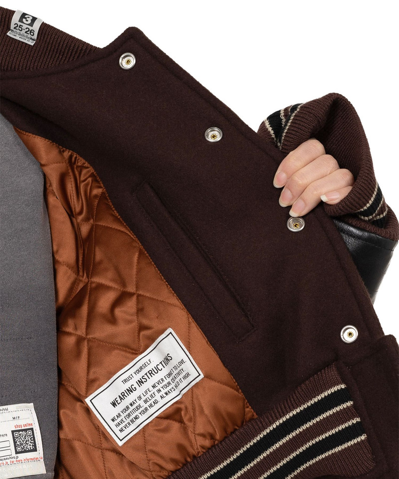 Roll-up Hem Stadium Jacket 19