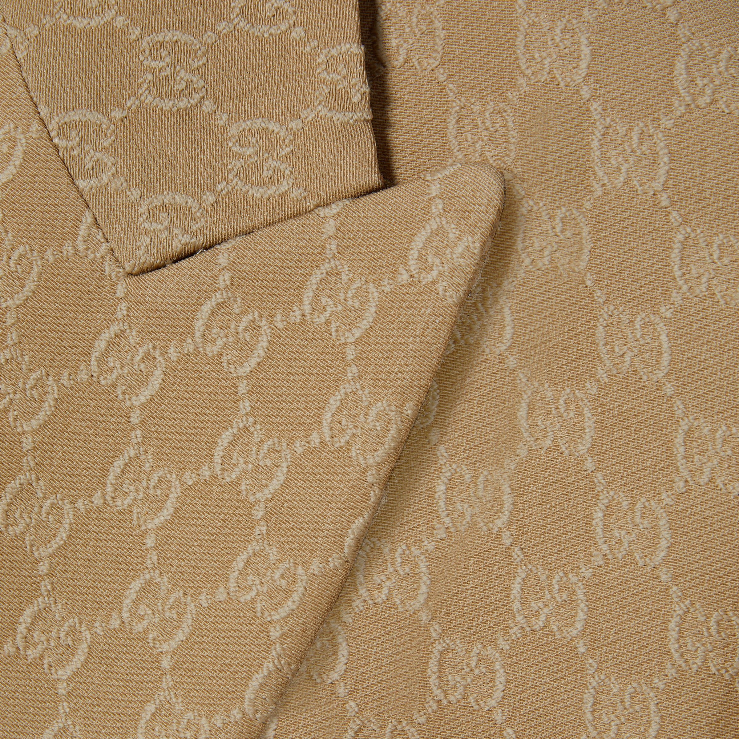 GG silk wool crêpe jacquard jacket - 6