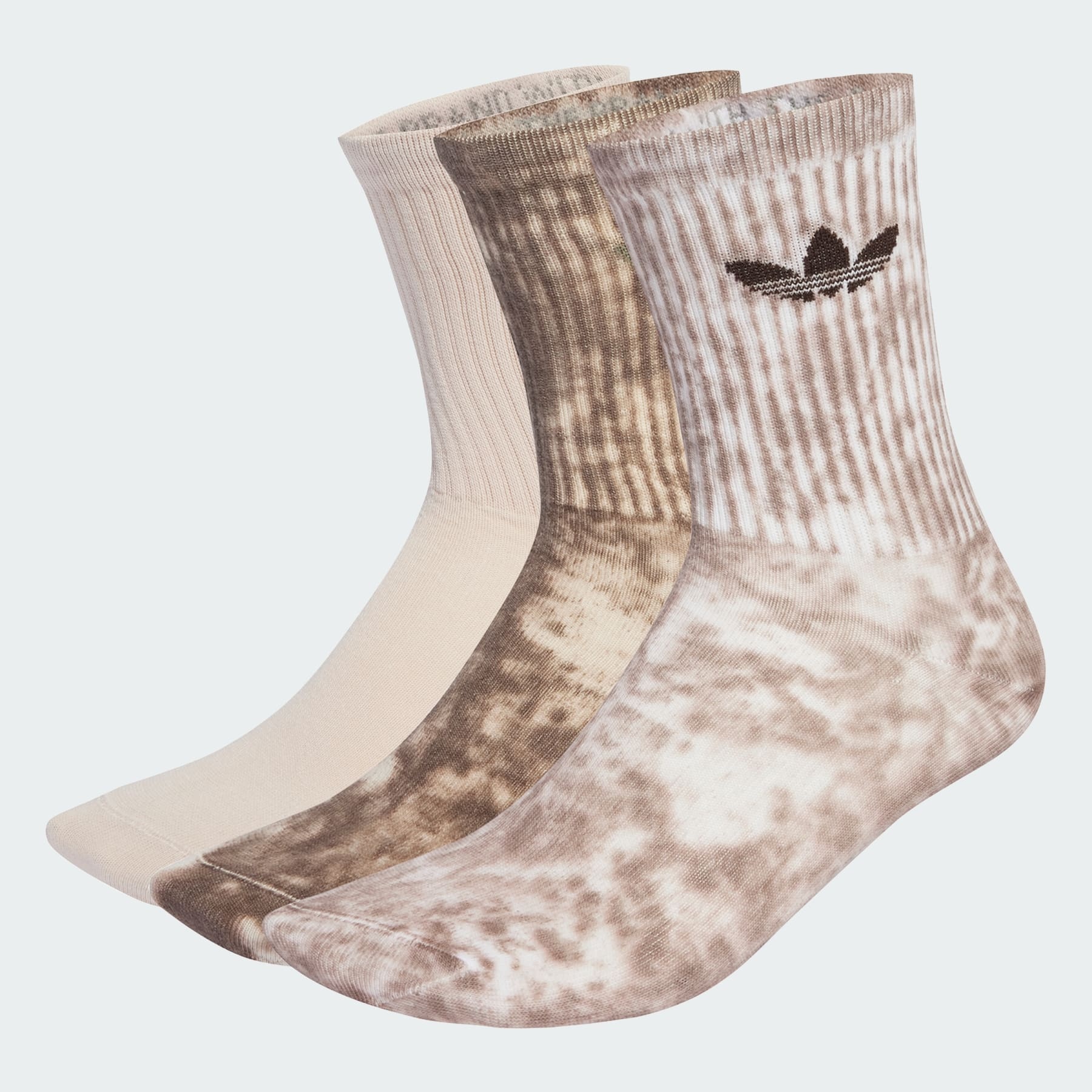 Tie Dye Crew Socks 3 Pairs - 1