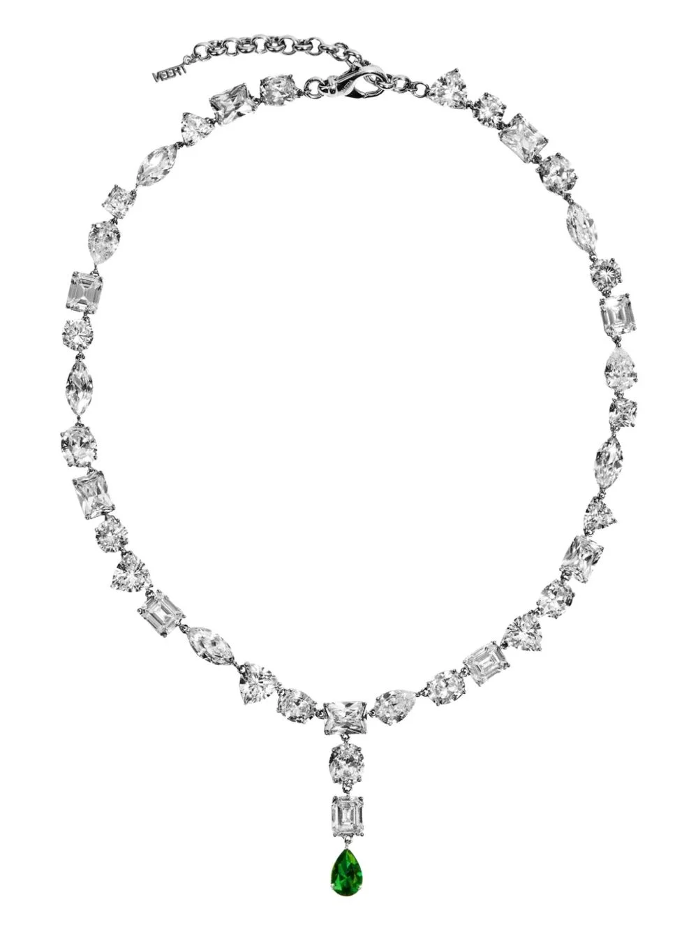 drop-pendant necklace - 1