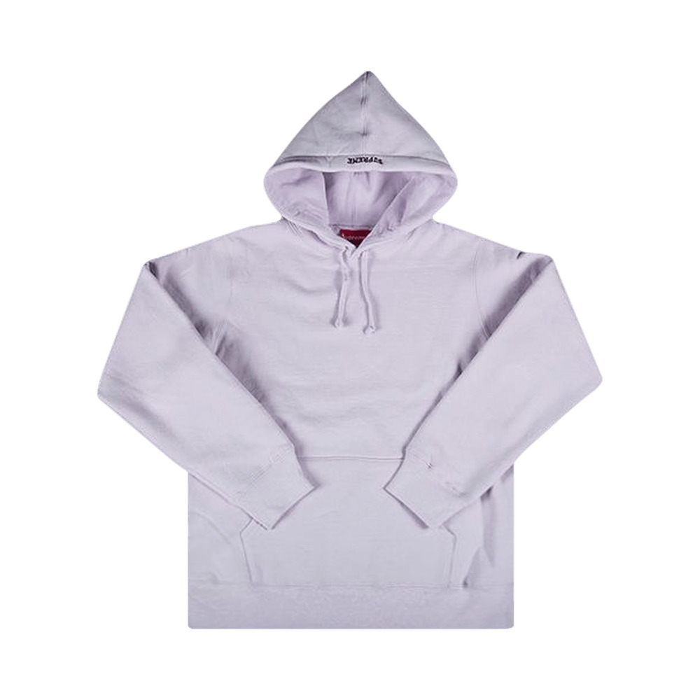 Supreme Supreme Illegal Business Hooded Sweatshirt 'Light Purple' |  REVERSIBLE