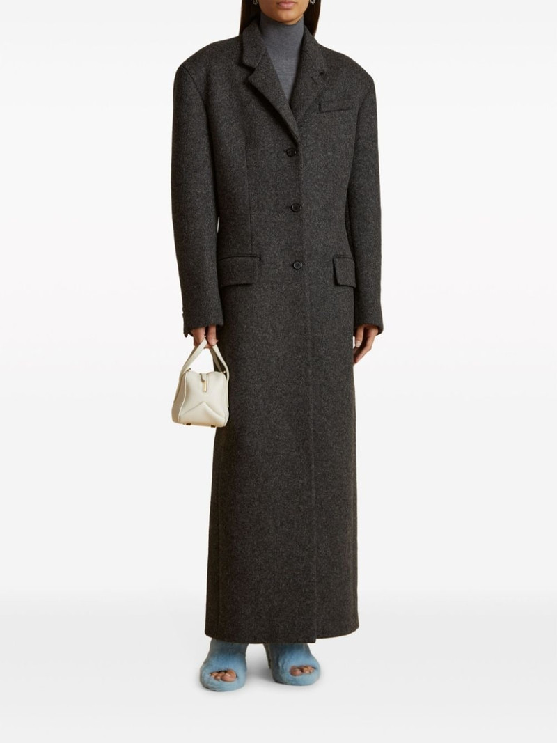 KHAITE The Bontin single-breasted coat outlook