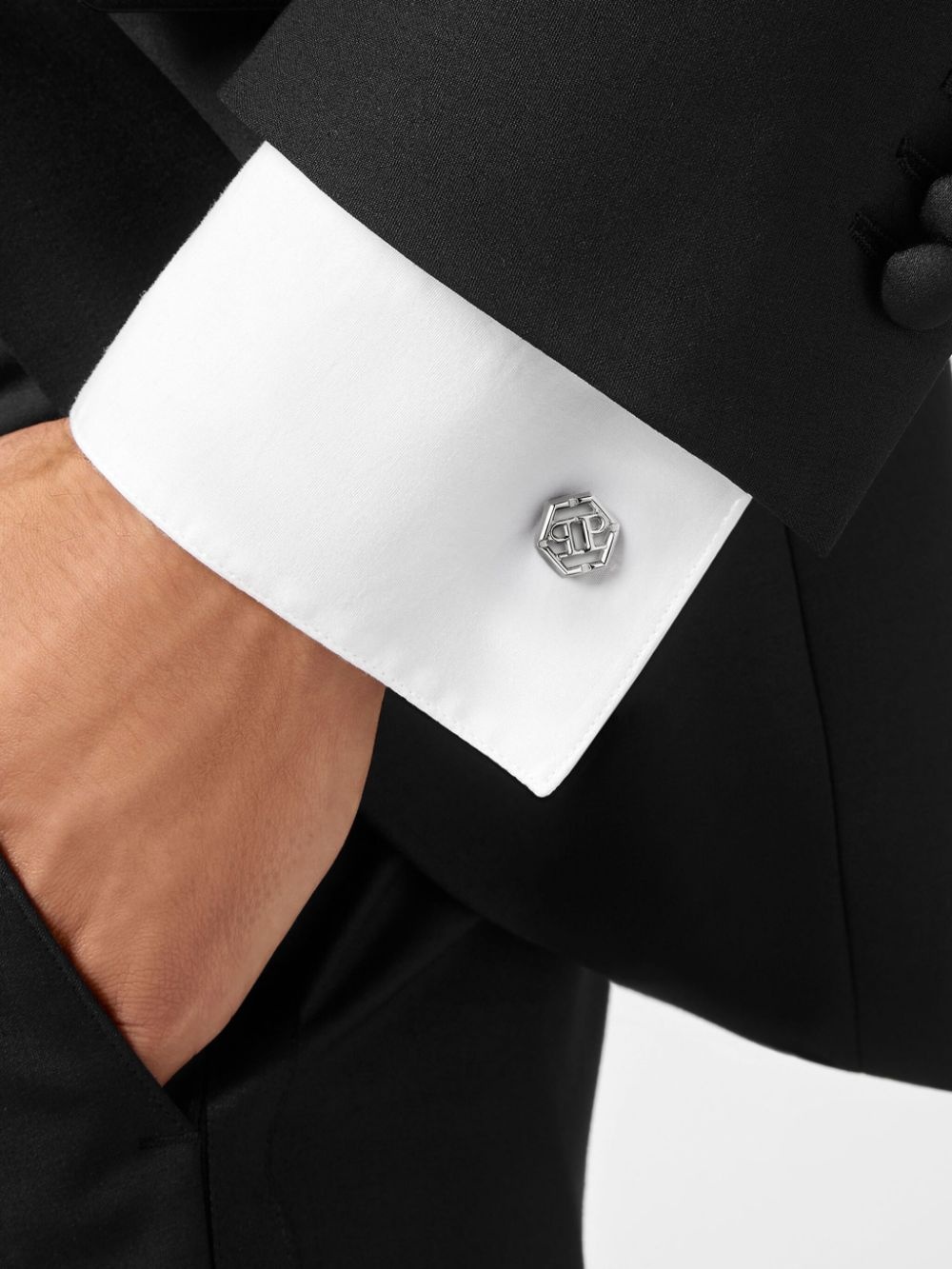 Hexagon-PP cufflinks - 4