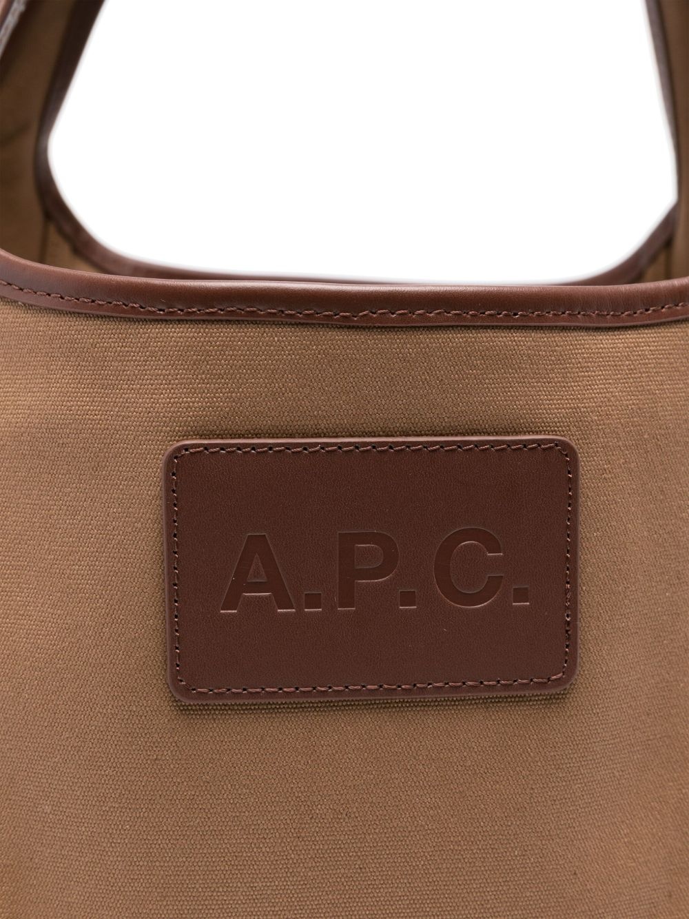 leather tote bag - 4