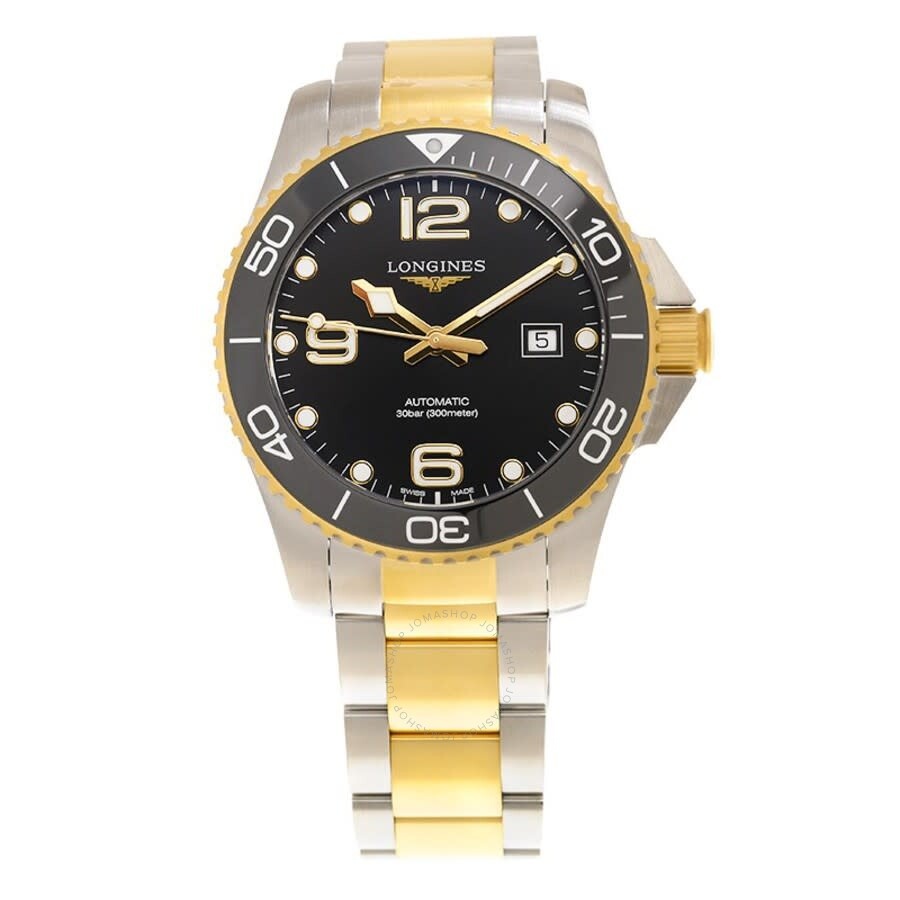 Longines HydroConquest Automatic Black Dial Men's Watch L37823567 - 3