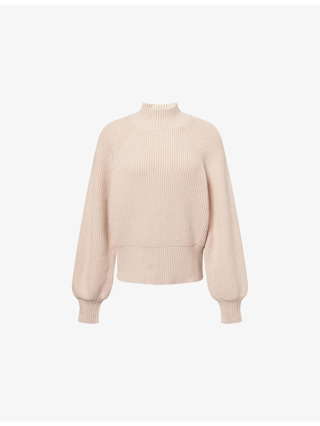 Martina High-Neck Knitted Jumper - 1