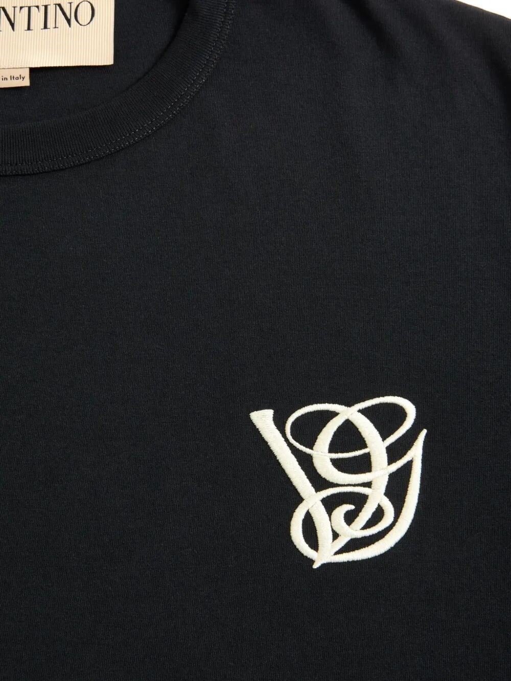 `VLTN` Print Regular T-Shirt - 3