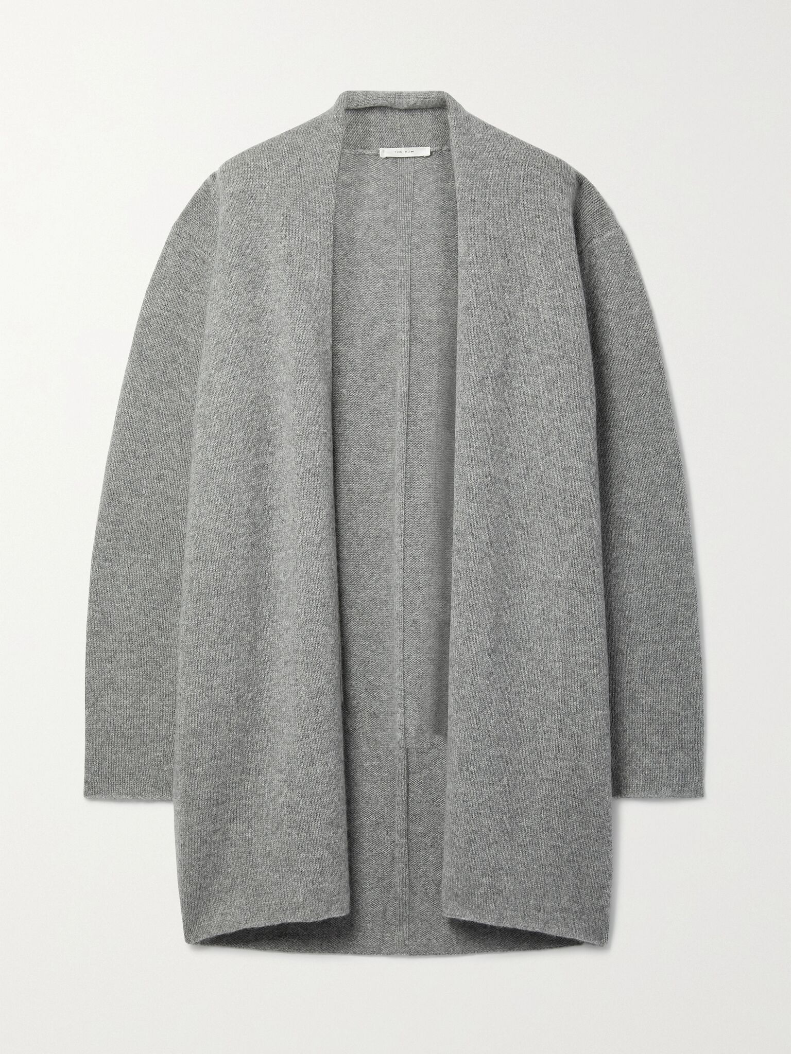 Essentials Fulham cashmere cardigan Gray - 1