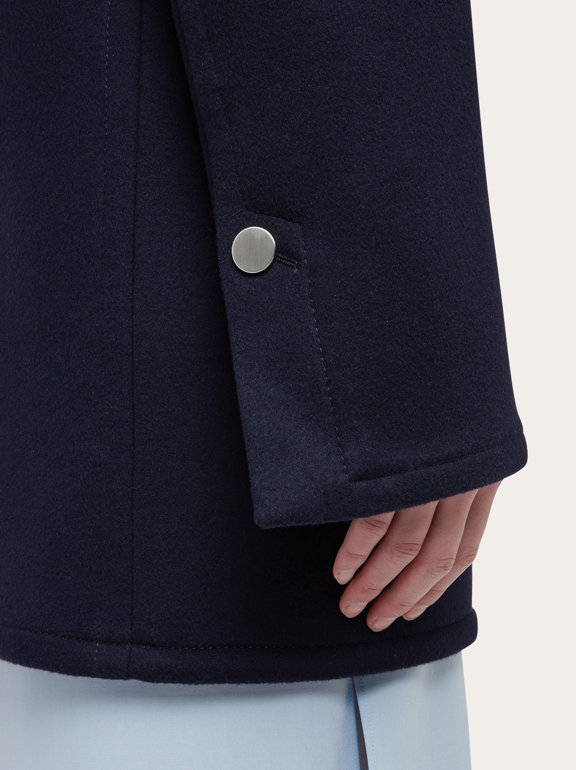 Single breasted peacoat - 6