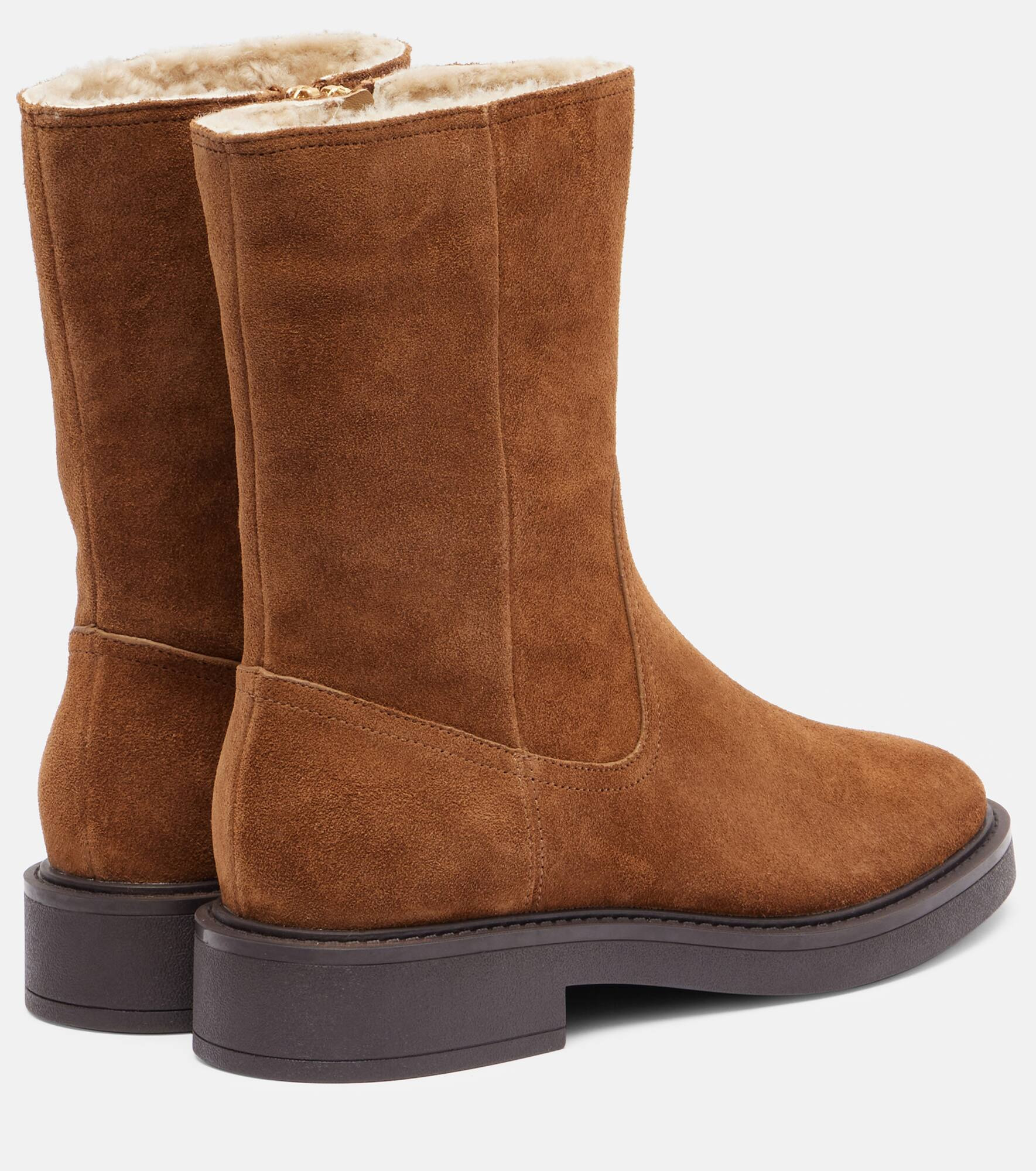Creswell suede mid-calf boots - 2