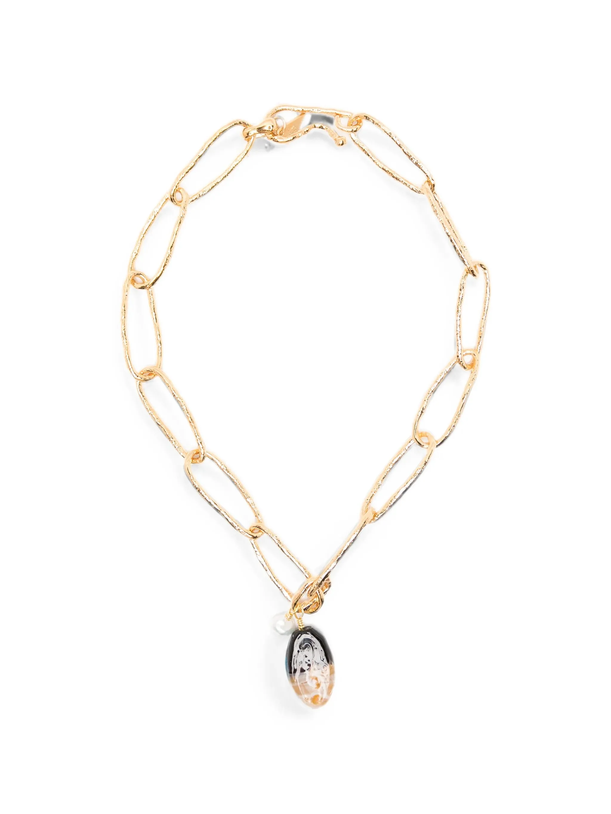 Forte Forte Glass-pendant Pearl-detail Necklace - 1