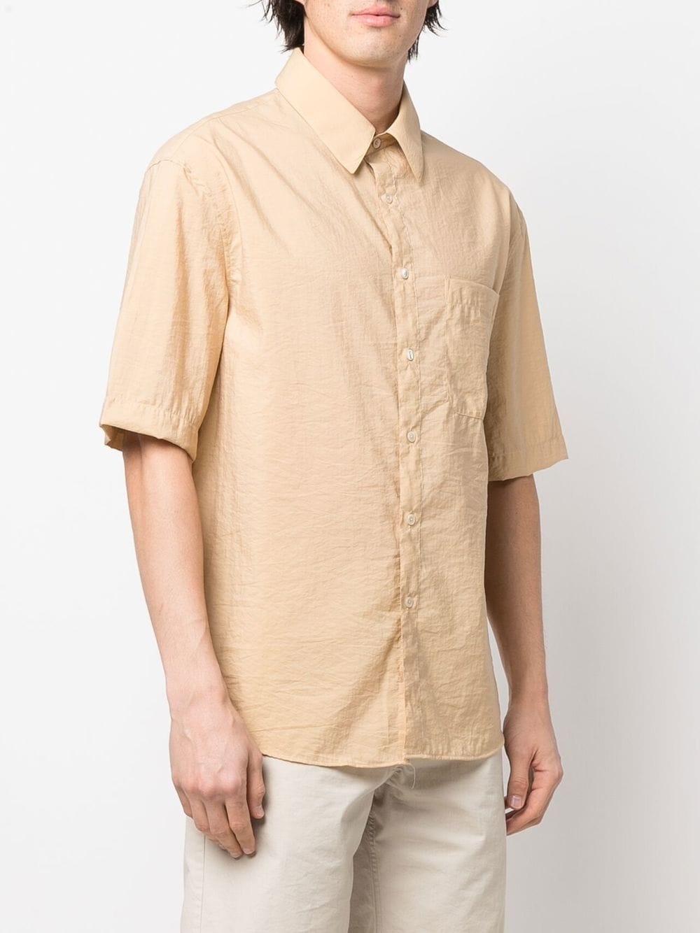 short-sleeve poplin shirt - 3