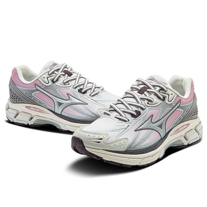 (WMNS) Mizuno Halo Mix 'Grey Light Pink' D1GH240815 - 3