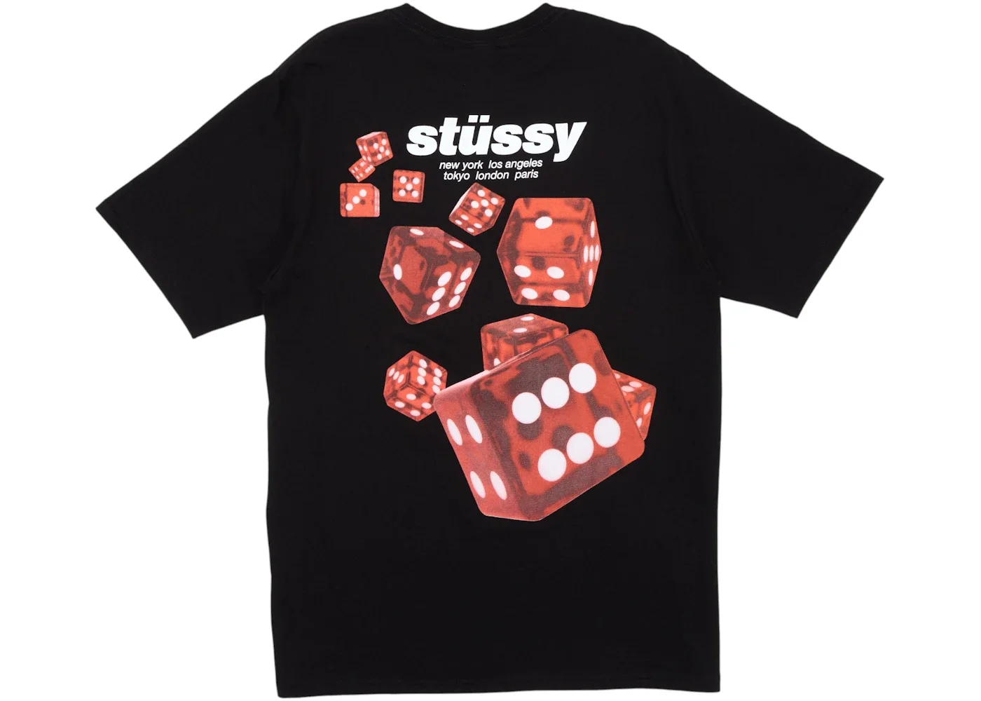 Stussy Rollers Tee Black - 1