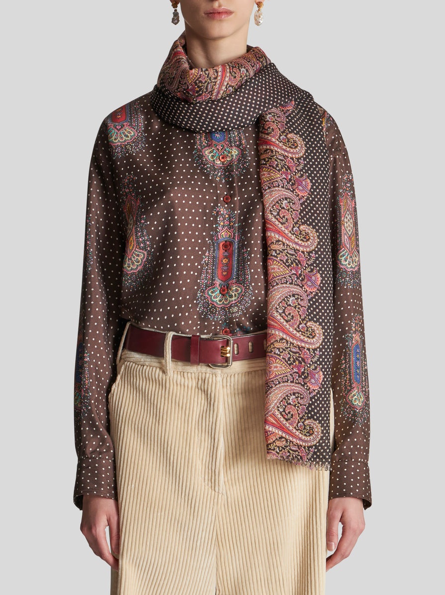 PAISLEY SCARF - 2