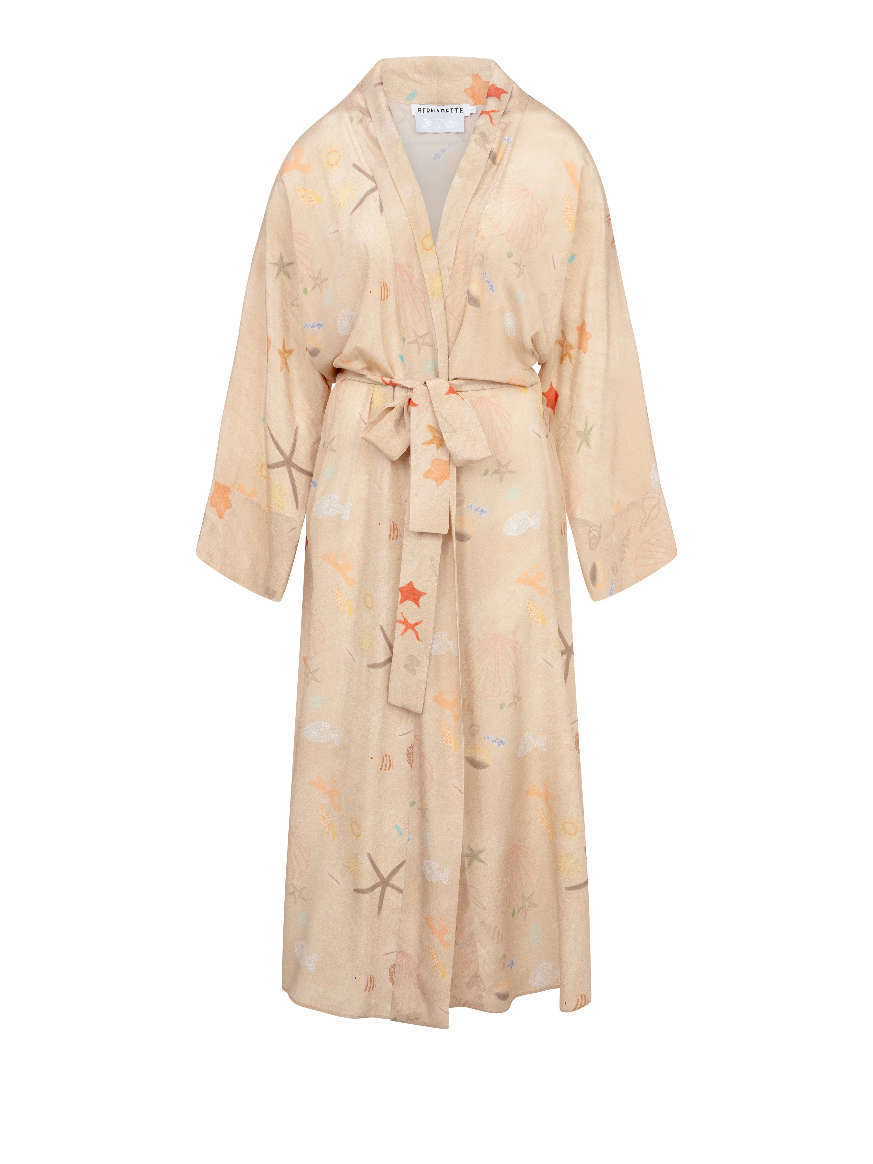 Peignoir Silk Crepe de Chine - 1