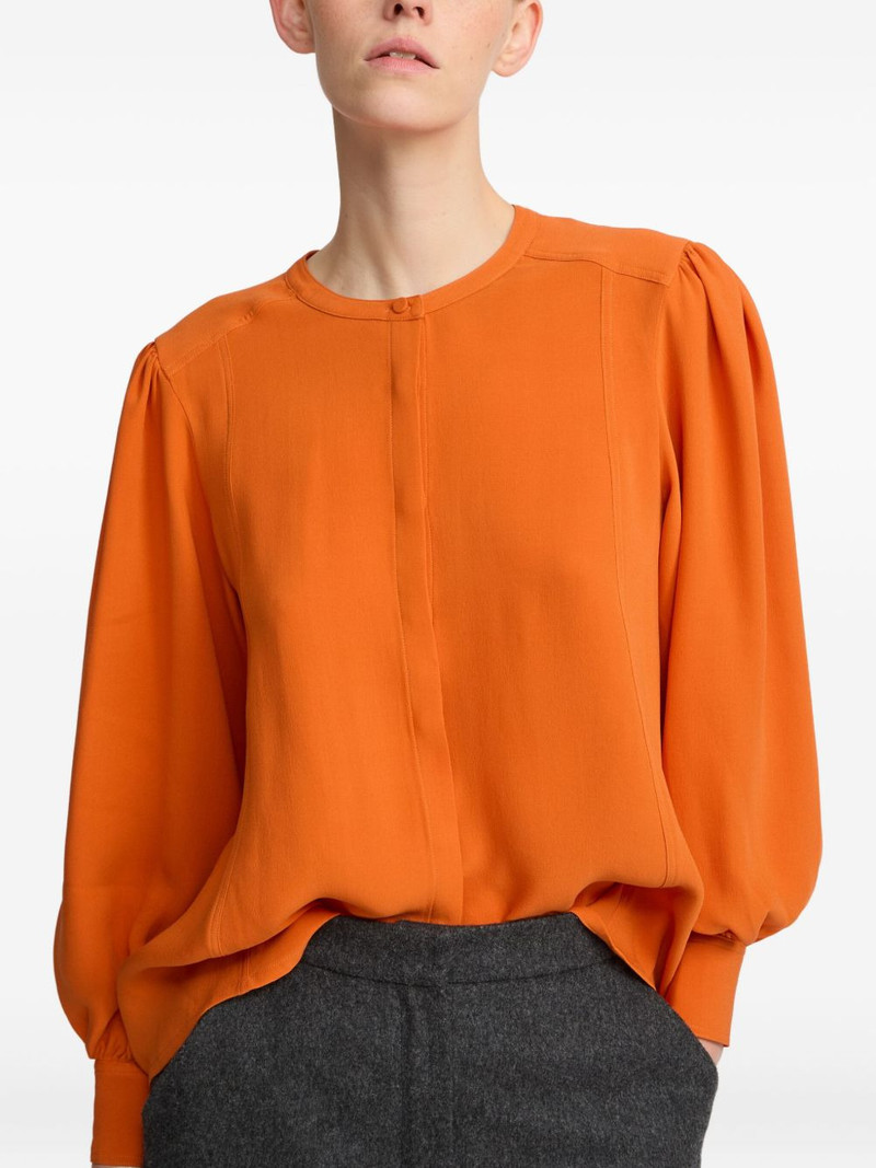 puff-sleeve shirt 1