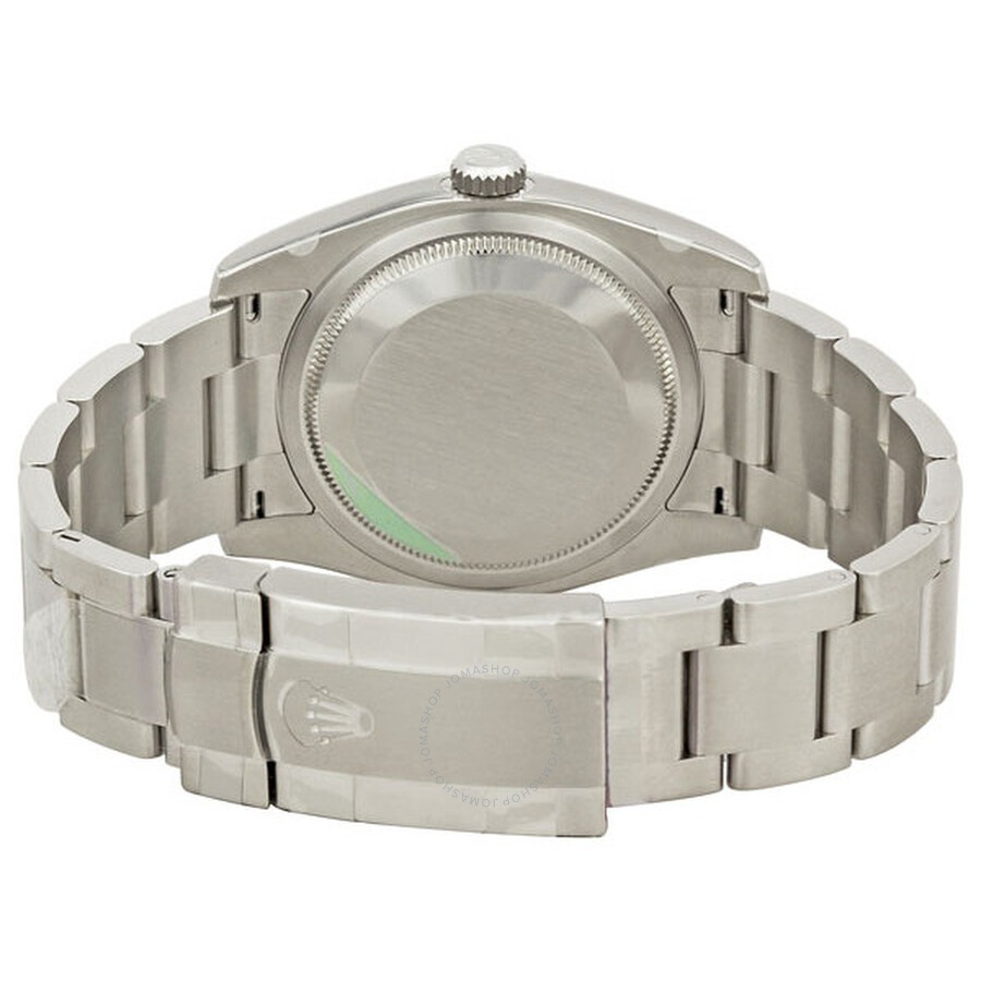 Pre-owned Rolex Oyster Perpetual Silver Dial Men's Watch 116034SASO - 3