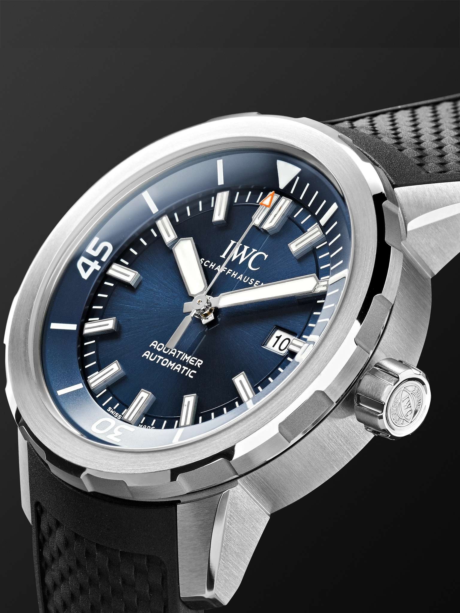 Aquatimer Expedition Jacques-Yves Cousteau Automatic 42mm Stainless Steel and Rubber Watch, Ref. No. - 4