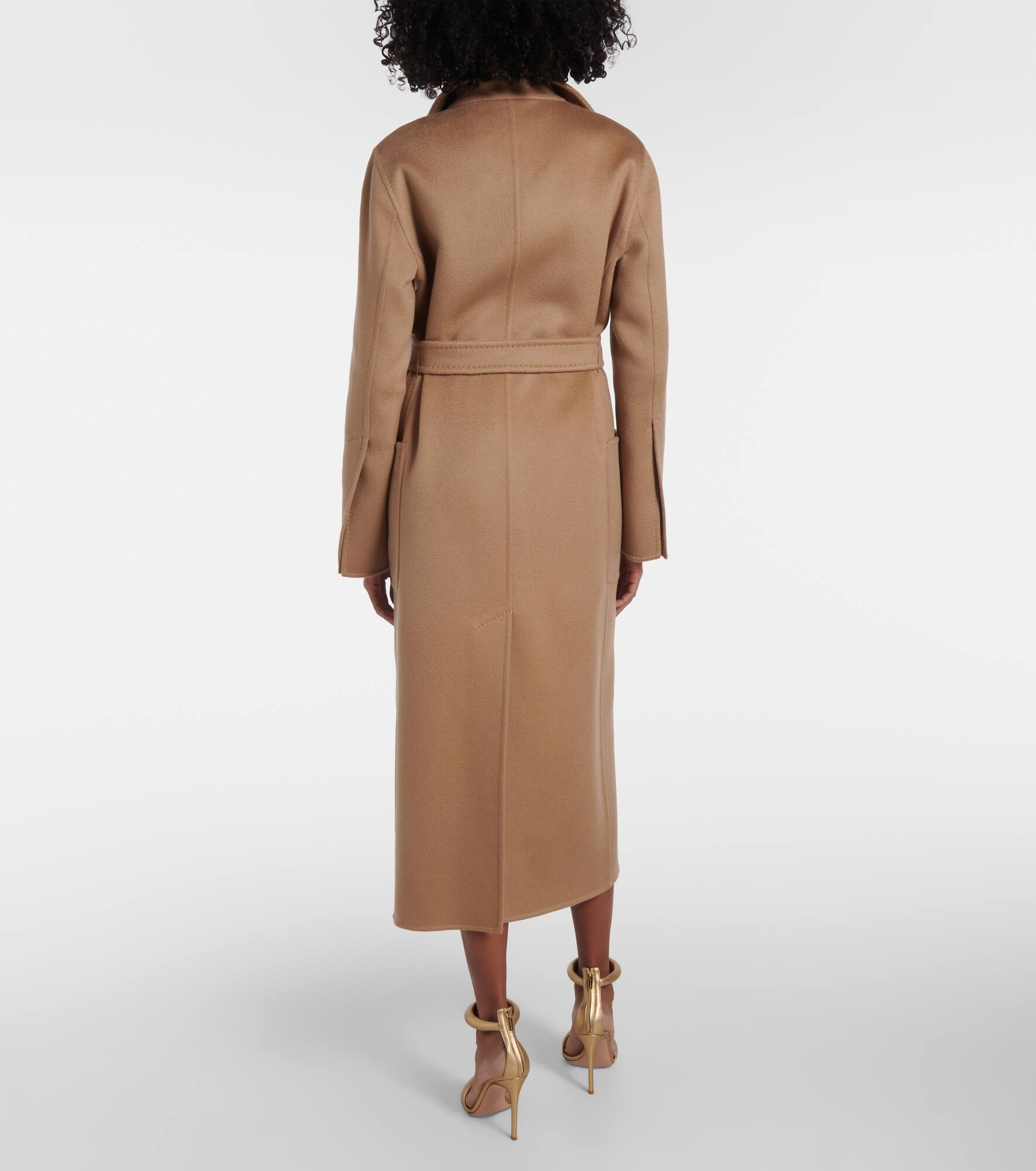 Cashmere wrap coat - 3