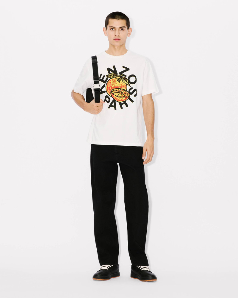 'KENZO Orange' classic T-shirt 5
